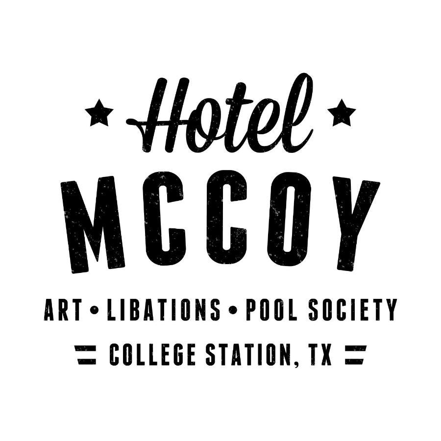 Hotel Mccoy - Art, Libations, Pool Society College Station Extérieur photo
